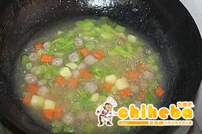 肉丸胡辣汤的做法 步骤11